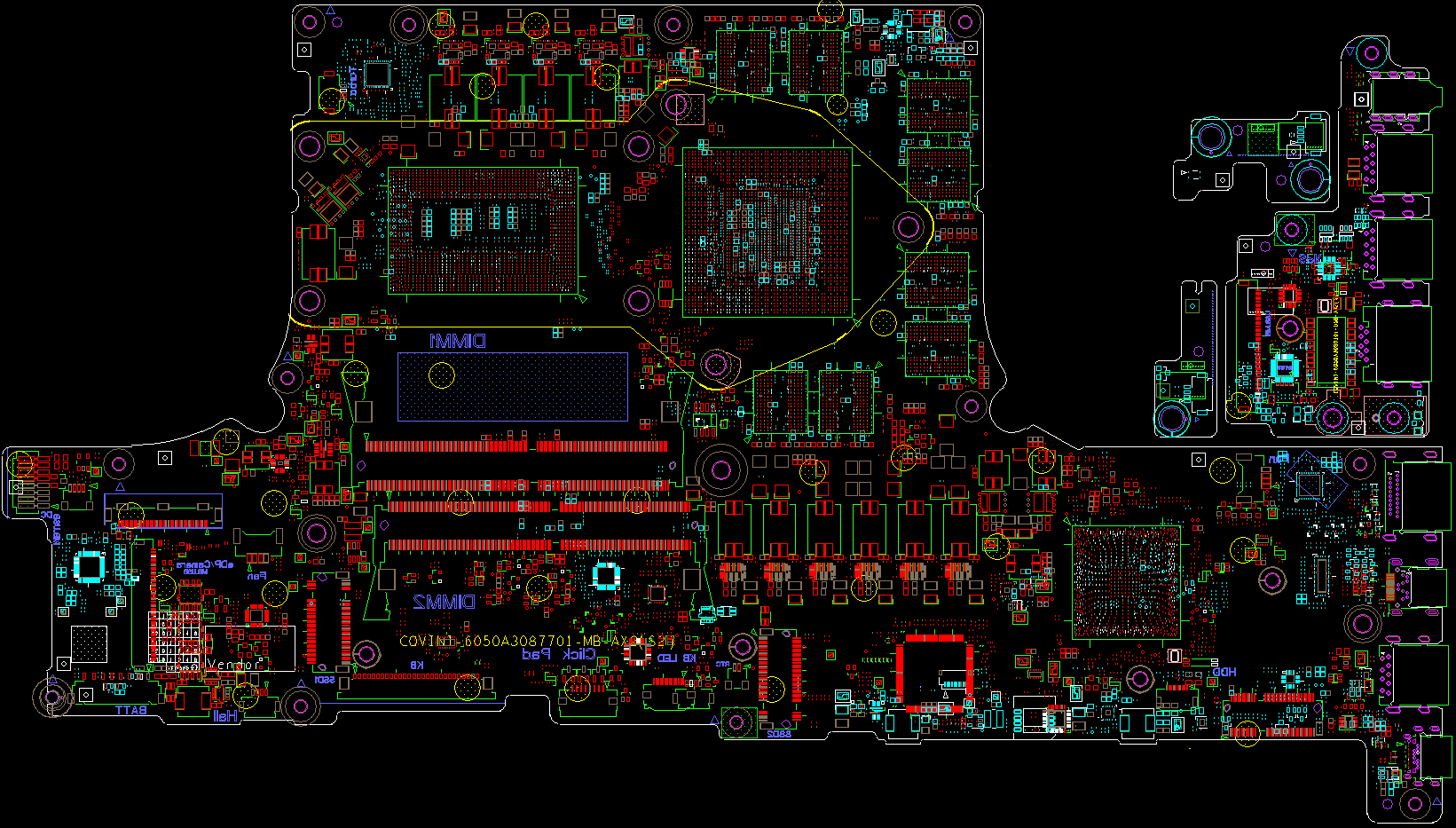 ACER PREDATOR PH317 53 INVENTEC COVINI 6050A3087701 MB AX2 BOARDVIEW