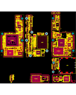 APPLE IPHONE XS MAX A2101 D3XP 820-01225 051-03228 REV2.0.0 BOARDVIEW