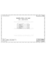 APPLE MACBOOK AIR13 A1369  K16 LIO POWER AUDIO BOARD 820-2869-B 051-8540 REV6.0.0 SCHEMATIC