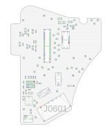 APPLE MACBOOK AIR A1932 AUDIO BOARD 820-01124 BOARDVIEW