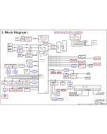 The motherboard schematic for Acer TravelMate 8371G