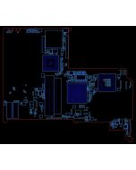 Toshiba Portege M600 M610 BOARDVIEW - QUANTA BU1 NAPA