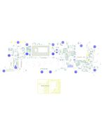 DELL XPS 13 9343 COMPAL LA-B441P ZAZ00 REV1.0 BOARDVIEW