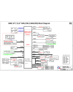 HP PROBOOK 450 G6 QUANTA X8J DAX8JMB16E0 REVE SCHEMATIC
