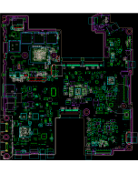 DELL LATITUDE 7285 COMPAL LA-E441P CAJ00 REV1.0  BOARDVIEW