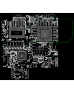 DELL ALIENNWARE M17 R4 COMPAL GDR51 LA-K741P IREV1.0 BOARDVIEW