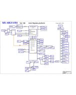 MSI GS63VR GS73VR MS-16K2 MS-16K21 MS-17B1 VER0B SCHEMATIC