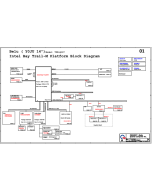 HP CHROMEBOOK 14 G4 QUANTA Y0J Y0JU 14 REV1.A SCHEMATIC