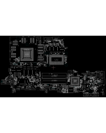 ACER PREDATOR HELIOS 500 PH517-51 QUANTA ZGQ DA0ZGQMBCF0 BOARDVIEW BRD