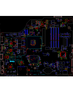 DELL INSPIRON N5040 VOSTRO 1540 WISTRON DV15 CP UMA 10263-1 BOARDVIEW