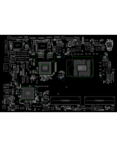 DELL INSPIRON ONE 2020 AIO WISTRON EAGLETON PIH61R  11078-1 BOARDVIEW