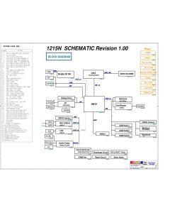Asus EeePC 1215N schematic