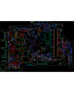 DELL INSPIRON 11-3147 WISTRON REDWOOD WFH9R 13270-1 BOARDVIEW