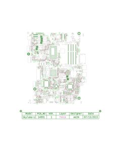 DELL INSPIRON 24-3459 AIO WISTRON SKYLAKE-U 14091-1 BOARDVIEW