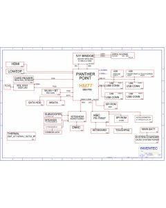 INVENTEC 15CR-U-SI SCHEMATIC