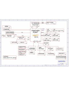 INVENTEC 15CR-UMA-MV SCHEMATIC