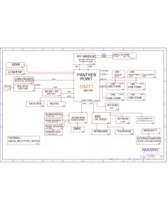 HP PAVILION15 INVENTEC 15CR-UMA-MV-0118 6050A2548201 REV:A02 SCHEMATIC