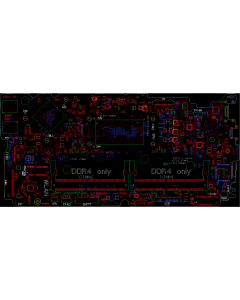 DELL INSPIRON 7391 WISTRON JEDI 15 17 CML 00C5T 18806-1 BOARDVIEW