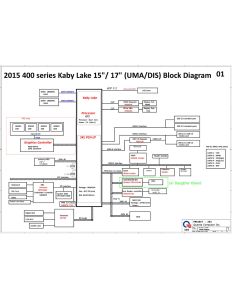 HP PROBOOK 450 G3 QUANTA X63 REV1.A DA0X63MB6H1 SCHEMATIC