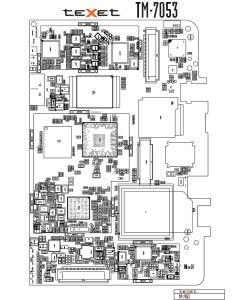 TEXET TM-7053 SCHEMATIC