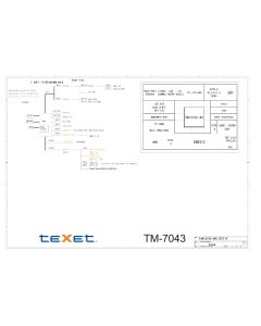 TEXET TM-7043XD SCHEMATIC