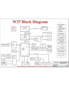 Fujitsu Siemens Amilo A1650/A1650G schematic – WISTRON  W37 