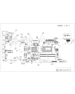 LENOVO THINKPAD T460S LCFC NM-A421 VER8.04 THP1H-8 BOARDVIEW