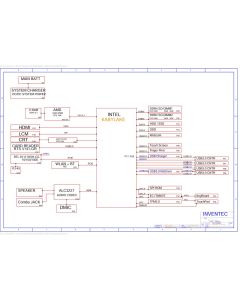 HP 340 G3 INVENTEC 6050A2811101-MB-A01 REVA SCHEMATIC