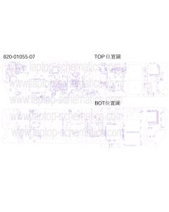 APPLE MACBOOK AIR 13" A2179 2020 820-01055 BOARDVIEW