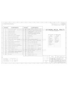APPLE POWERBOOK G4 A1046 820-1577 051-6537 SCHEMATIC