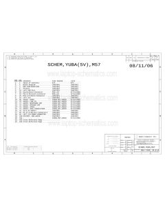 APPLE 820-2060 051-7165 YUBA M57 IO BOARD SCHEMATIC