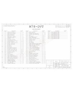 APPLE IMAC 24″ A1225 SCHEMATIC – 820-2110 – SCH,M78,MLB – M78 DVT