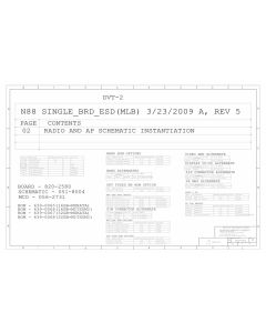 APPLE IPHONE 3GS SCHEMATIC – 820-2580 – 920-0593 – N88_SINGLE_BOARD