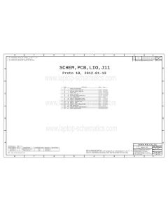 APPLE 820-3213 051-9282 LIO SCHEMATIC