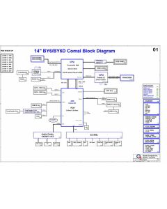 QUANTA BY6/BY6D Schematic -  Comal 14" 