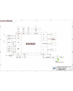 AllWinner A33/A23 SCHEMATIC