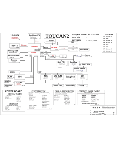 Acer Aspire 1600 Wistron Toucan2 schematic