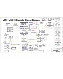 Acer Aspire Timeline 4810/5810 schematic – 08274-1 – JM41/JM51