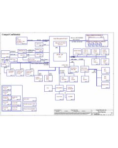 ACER TRAVELMATE P645 - COMPAL LA-B731P SCHEMATIC