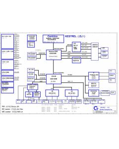 Acer TravelMate 4000/4010/4500/2300, Aspire 1410/1680, Extensa 2300/3000 schematic – KESTREL ZL1