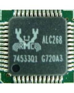 Realtek ALC268 2+2 Channel HD sound card chip