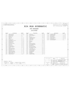 Apple Macbook Pro A1278 13″ schematic –  K24 MLB