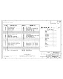 APPLE POWERBOOK G4 A1013 P84 820-1372 051-6278 SCHEMATIC