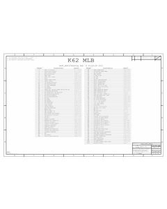 APPLE IMAC 27″ A1312 SCHEMATIC – 820-2828 – SCH,K62,MLB