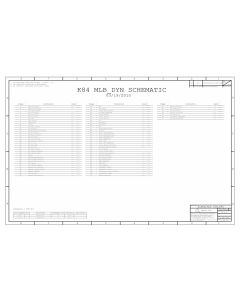 APPLE MACBOOK UNIBODY A1342  K84 MLB_DYN SCHEMATIC - 051-8568 820-2883