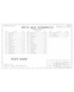APPLE MACBOOK 13″ UNIBODY A1278 SCHEMATIC – M97A – 820-2327