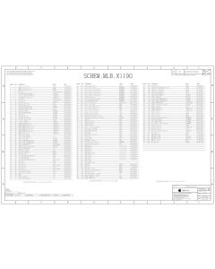 APPLE MACBOOK PRO 15" TOUCH BAR 2018 X1190 MLB 820-01041 051-02643 REV4.0.0 SCHEMATIC