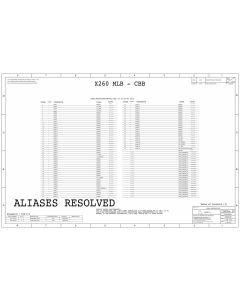 APPLE MACBOOK 12" RETINA A1534  X260 MLB - CBB  820-00244-A  051-00532 SCHEMATIC