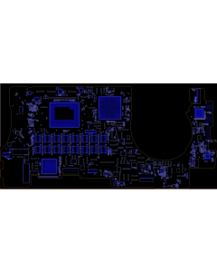 APPLE MACBOOK PRO A1398 15" RETINA VENUS  X425G 820-00163 BOARDVIEW