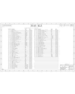 APPLE IMAC 27" A1419 2017 X646 MLB 820-00609 051-01506 REV5.19.0 SCHEMATIC